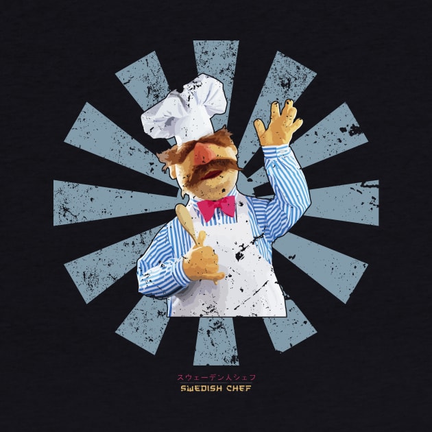 Swedish Chef Retro Japanese Muppets by Nova5